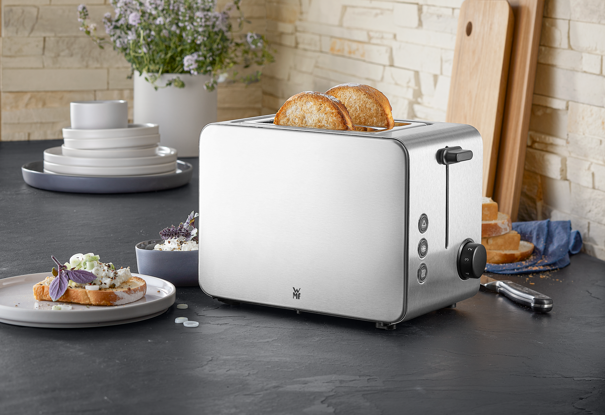 Buy WMF Lono Toaster with home baking attachment Cromargan