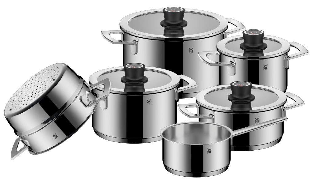Kochgeschirr Serie Vario Cuisine mit integriertem Thermometer