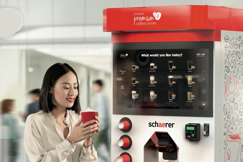 Qualität plus Flexibilität: <br>Schaerer Premium Coffee Corner