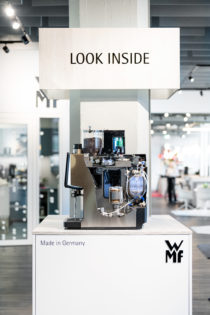 Ausstellungsfläche WMF Professional Coffee Machines im SEB Professional Experience Center